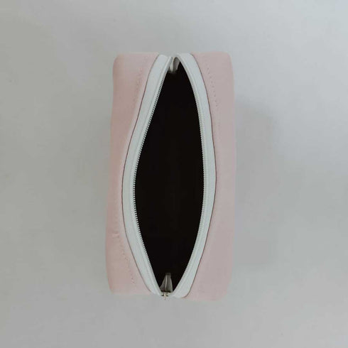 Personalised Pink Stripes Printed Box Pouch